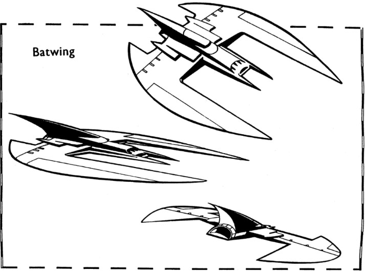 batwing blueprints