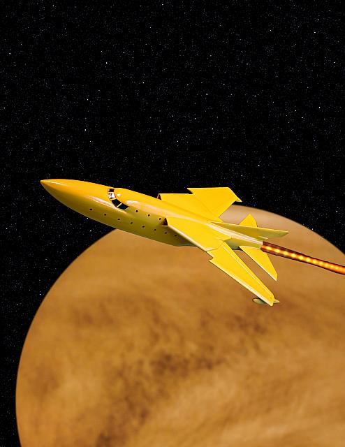 Between Planets Shuttle 45