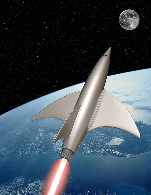 Rocket Ship Galileo model 27